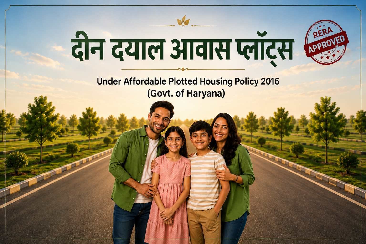 Haryana Deen Dayal Awas Plots Kharkhoda Sonipat | DDJAY Residential Plot - Deen Dayal Awas Plots